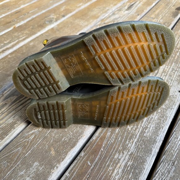 EUC Dr. Martens 11821 Smooth Black Leather Lace Up Boots in Women's 10/EU 42 - Picture 13 of 13